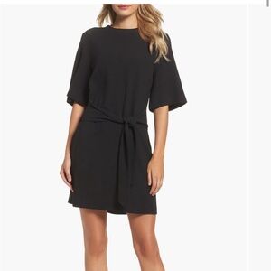 Black shift short sleeve dress from Nordstrom - size Large